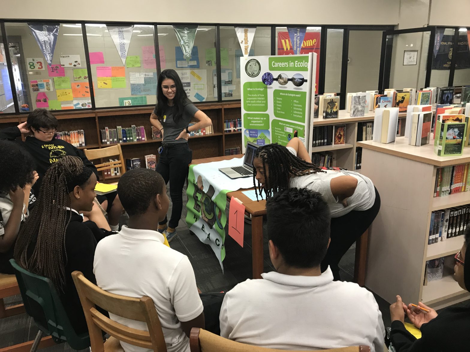 Career Exploration Fair @ Hilsman Middle School - EcoReach